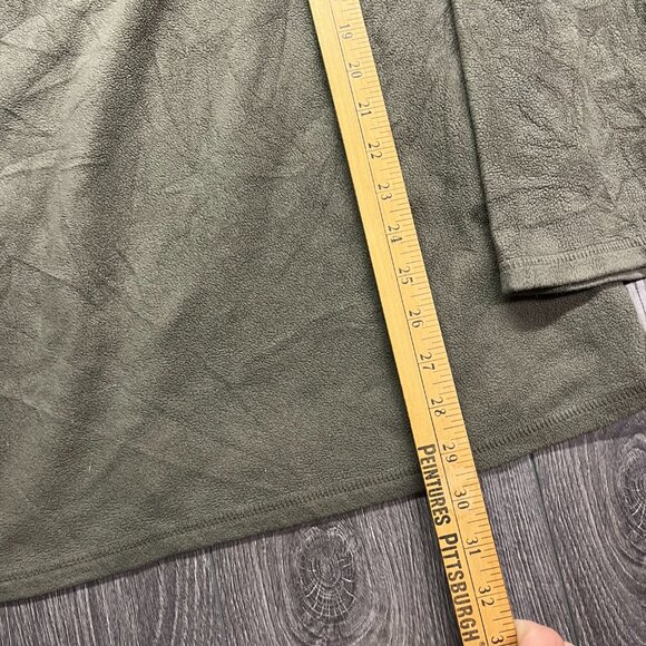 The North Face Fleece Quarter 1/4 Zip Fleece Sweater Brown XL Extra Large - Picture 6 of 8